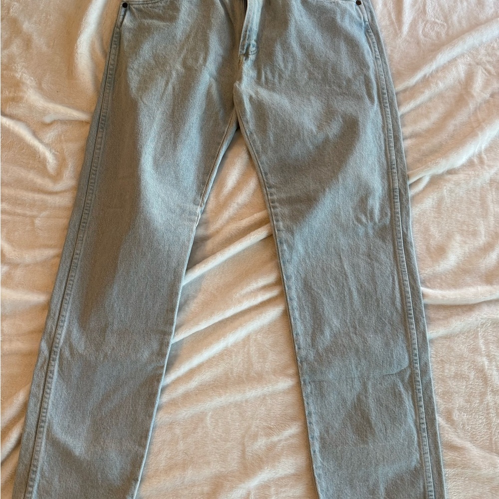 Wrangler Men's Light‎ Gray Slim Jeans 33x30